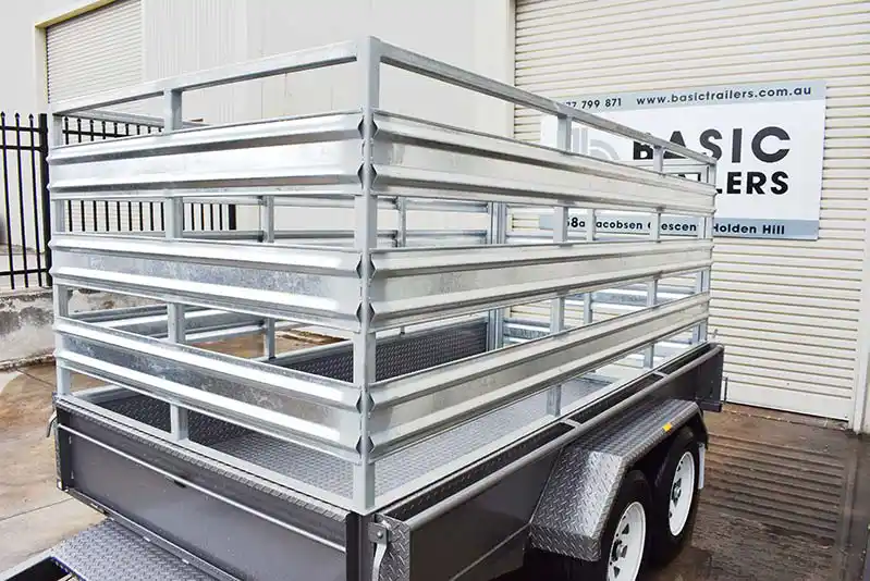 12X6 Stock Crate Trailers