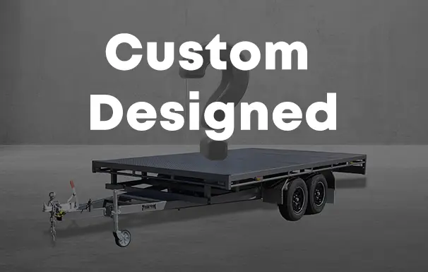 Custom designed trailers for sale