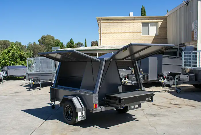 7x5 Tradie Enclosed BBQ Trailer