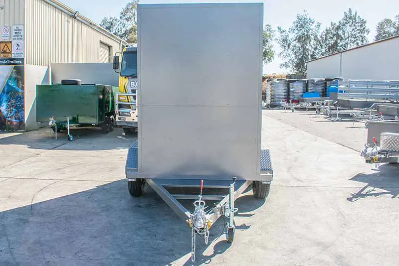 Adelaide Trailers For Sales: ENCLOSED-7FT-TRAILER-TANDEM-AXLE-8X5
