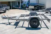 7X4 Rolling Chassis Trailers