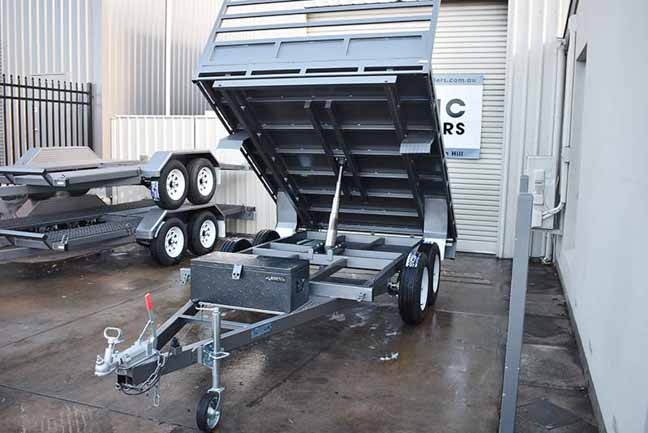 8X6 Hydraulic Flat Top Trailer - Tipper Trailer, Flat Top Trailer ...